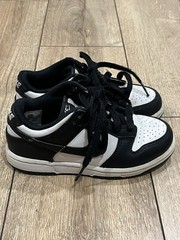 Size 11C Nike Dunk Low Retro White Black Panda Sneakers CW1590-100