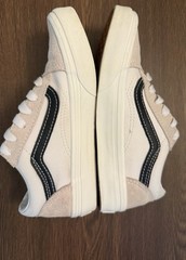 Vans Old Skool sneakers-marshmallow+white colorway-kids size 2