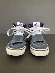 Vans Mountain Edition kid Size 1 Blue suede/canvas Skateboard Shoes
