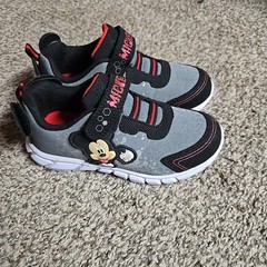 Disney Junior Mickey Mouse Kids Sneakers Unisex Sz 12