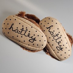 Owl Slippers Hatley Slouch Youth Medium M 8 – 10 Children Kids Plush BOLO OLO