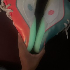 LeBron Christmas edition size 11.