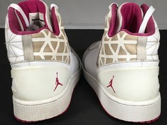 Jordan Flight Origin 2 White Grey Elephant Pink 729519-160 Youth 8Y