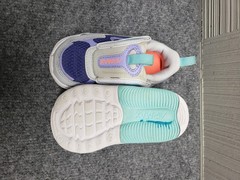 Nike Air Max Kids Sneaker 6C Multicolor Logo Close Toe Bolt Toddler Comfort Shoe
