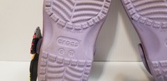 RARE CROCS KIDS Classic IAM Butterfly Clog 211262 Mystic Purple Toddlers Sz 11 C