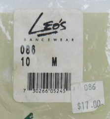 NEW $17 LEO S Youth HALF SOLE 086 TAN Sz 10 M Modern LYRICAL Shoe DANCE