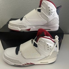 Air Jordan Son of Mars White / Red – 512246-112 – Size 6.5Y