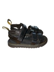 Dr. Martens Strappy Leather Hook & Loop Sandals Black US 5 euro37