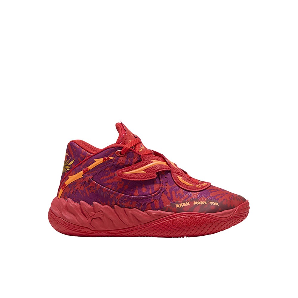 PUMA X Lamelo Ball Mb.05 Crowd Surf Basketball Youth Boys Red Sneakers Athleti