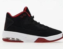 Size 4 (Big Kid) – Nike Air Jordan Max Aura 2 Shoe, Black/White/Gym Red Shoes