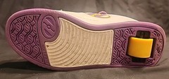 HEELYS split RUGRATS White Purple SNEAKERS Shoes 6 Youth / 7 Women’s