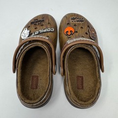 Crocs Star Wars Chewbacca Classic Lined Clog Chewy Brown Kids Size J 1