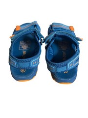 Lily & Dan Kids Blue & Orange Adjustable Strap Sandals US Size 7/8