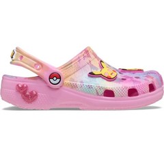 Crocs x Pokemon „Pikachu“ Pink Pre-School Kids Classic Clog 211229-90H