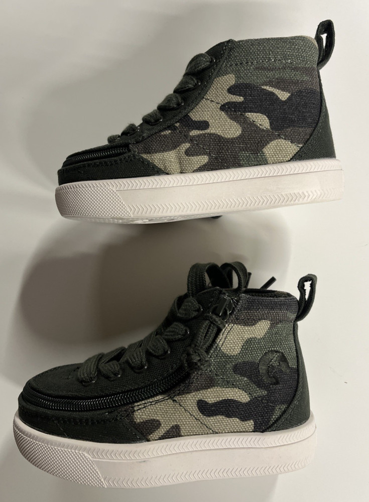 NEW – BILLY Classic WDR High Top, Camo, Toddler size 6W (Wide)
