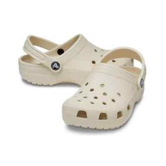 New Crocs Classic Clog ‚Bone‘ Grade School Kid’s 206991-2Y2