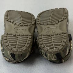 Crocs Clogs Toddler Size C 4 Green Camo Iconic Comfort Slip On Casual Shoes