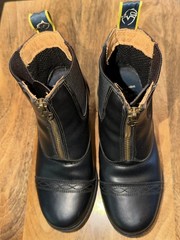 Moretta Active Flex Black Riding Boots Kids Size 2 Style 19659963 in VGUC