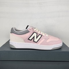 Size 4.5 Big Kids – New Balance 480 – Rose Pink / Gray – GSB480TH