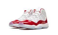 Air Jordan 11 Retro GS ‚Cherry‘ Grade School Size 3.5Y – 7Y 378038-116 DS New