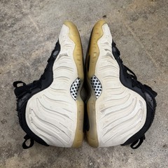 Nike Little Posite One Size 7Y Light Orewood Foamposite FQ1930-001 *DISTRESSED*