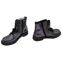 Dr. Martens 1460 Pascal Junior Lace-Up Boots – Iridescent Kidray | US 3M / 4L