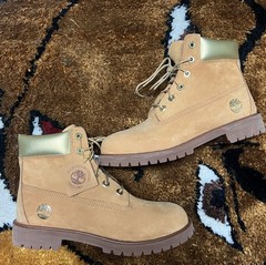TIMBERLAND 6″ Premium Boots WHEAT / GOLD