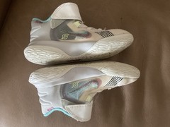 Nike Kyrie Flytrap 5 PS White Blue Chill Kids Basketball Shoes DD0339-102 11.5C