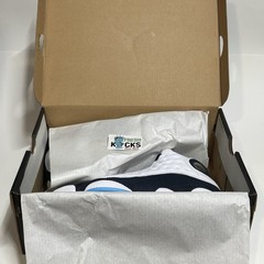Jordan 13 White Obsidian Powder Blue Grade School Size 6.5Y YouthEU39 DJ3003-144