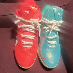 LeBron Christmas edition size 11.