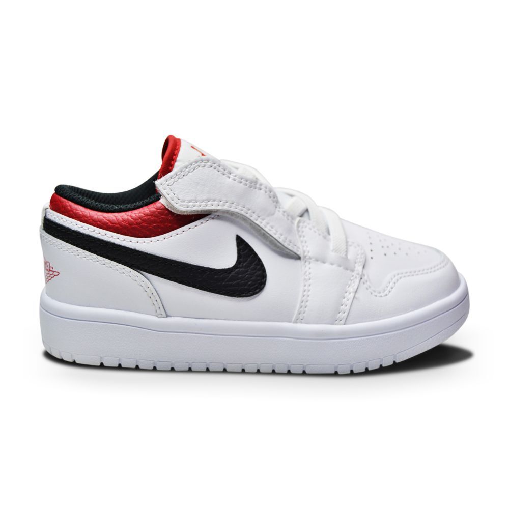 Kids Nike Air Jordan 1 Low ALT (PS) – BQ6066 118 – White Gym Red Black