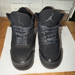 Jordan Air Jordan 3 Retro (GS) Black/Gray Leather US 7Y DM0967-001