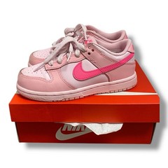 Nike Dunk Low PS Triple Pink DH9756-600 Kids Preschool Shoes 12c