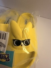 Peeps Bunny Slide Sandals Yellow MSY/GG Kids Unisex Size 13-1. NWT. Comfy