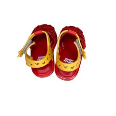 Mini Melissa Red Yellow Mickey Mouse Sandals Kids Disney Jelly PVC EXC 6