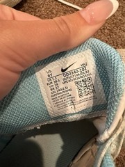 Nike Kyrie Flytrap 5 Big Kids Basketball Sneakers White/Light Blue 6Y M