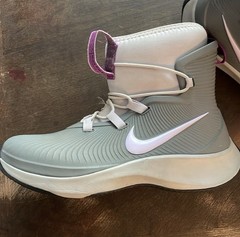Nike Binzie Kids Rain Boots Grey/Violet Frost 2