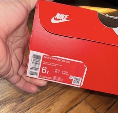 Nike Air Max 97 QS GS Metallic Silver Varsity Red Unisex Kids Sneaker US 6Y