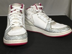Jordan Flight Origin 2 White Grey Elephant Pink 729519-160 Youth 8Y