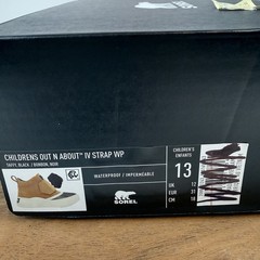 New Little Kids Sorel Youth Out N About IV Classic Suede Waterproof Boots Sz 13C