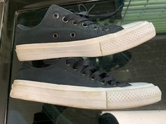 Converse Chuck Taylor II All Star Low Kids Size 5 Black Lunarlon Sneaker 250149C