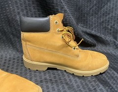 Timberland Junior Waterproof Wheat Nubuck Boots – 5.5 Youth