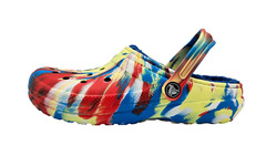 Crocs Z19105* Unisex Kids Multi Classic Lined Clog Shoes Size J4