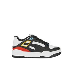 PUMA Slipstream Block Party Lace Up Youth Boys Black, White Sneakers Casual Sho