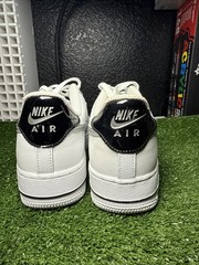 Nike Air Force BOYS1 Low White Black Metallic Silver (GS) CZ4206 100 6.5Y