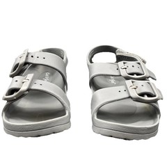 CAT & JACK GRAY ￼GLADIATOR SANDALS SIZE 11 Gray