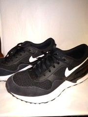 Nike Air Max SYSTM GS DQ0284-001 Youth Size 7Y Black White Wolf Grey