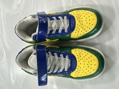 Bapesta Low Kids ‚Green Shark Face‘ size 15 kids us