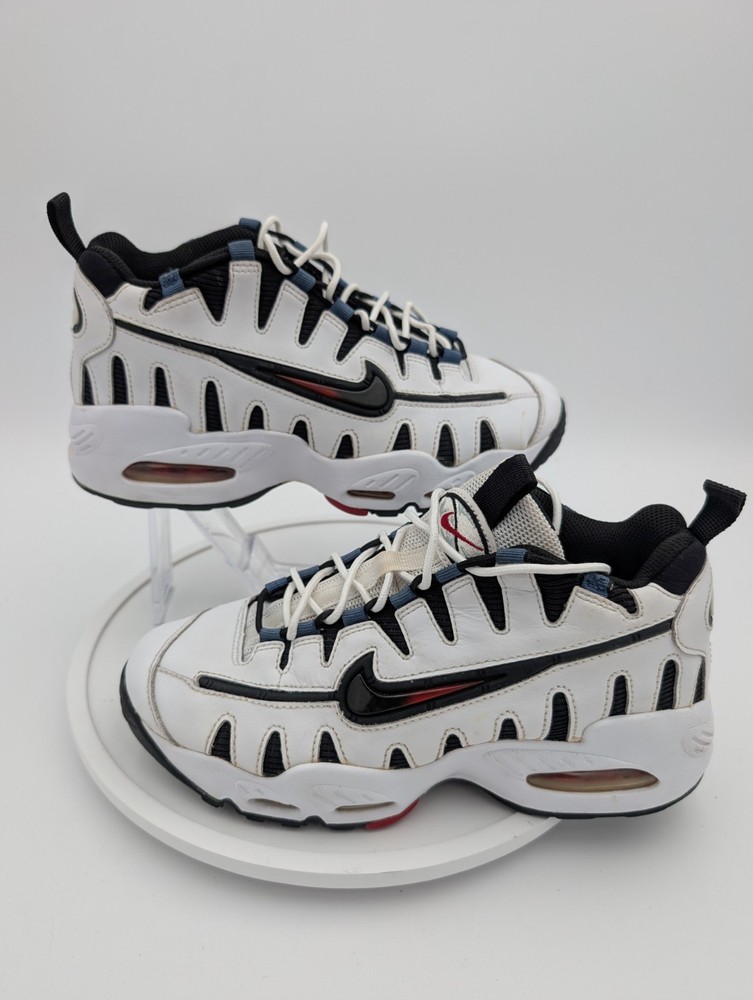 Nike Air Nomo Max White Black Navy Red Shoes Youth 5.5Y Women’s 7