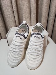 APL TechLoom Wave IVORY / IRON / Ribbed Youth Size 4 NEW with box free ship!